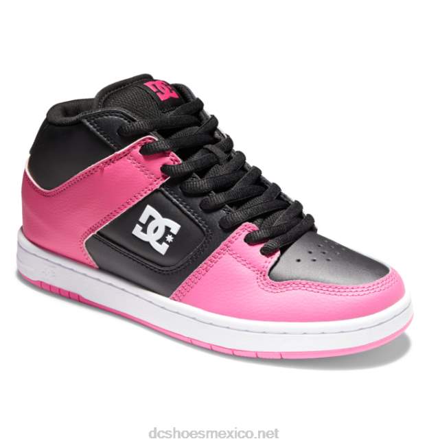 DC Shoes manteca 4 mid zapatillas de caña media para mujer VGJFD4478 negro/rosa