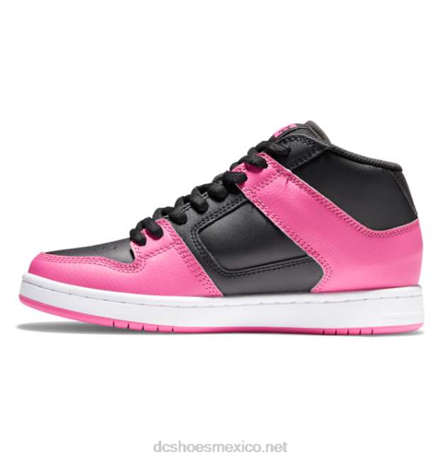 DC Shoes manteca 4 mid zapatillas de caña media para mujer VGJFD4478 negro/rosa