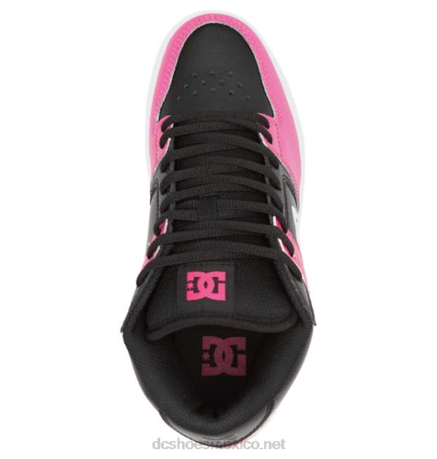 DC Shoes manteca 4 mid zapatillas de caña media para mujer VGJFD4478 negro/rosa