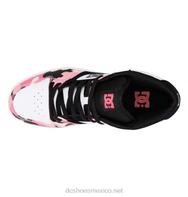 DC Shoes manteca 4 mid - zapatillas de caña media para mujer VGJFD4479 camuflaje negro/rosa loco