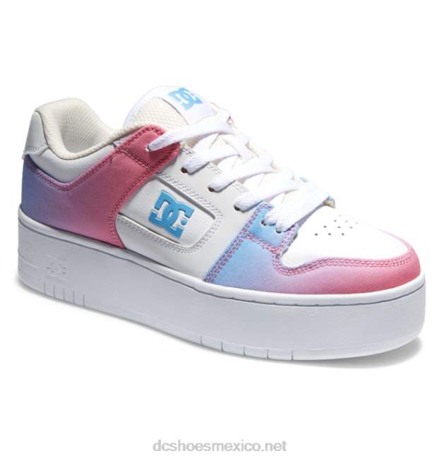 DC Shoes manteca 4 zapatos de plataforma para mujer VGJFD4464 gradiente de cono de nieve