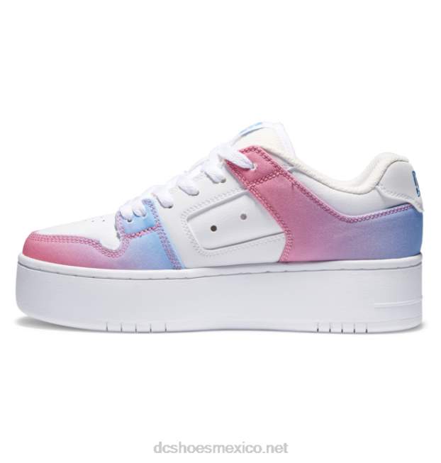 DC Shoes manteca 4 zapatos de plataforma para mujer VGJFD4464 gradiente de cono de nieve