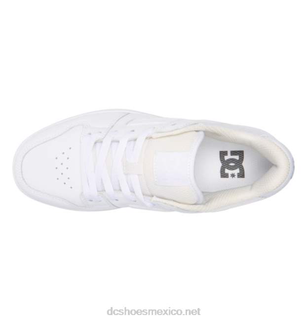 DC Shoes manteca 4 zapatos de plataforma para mujer VGJFD4488 blanco