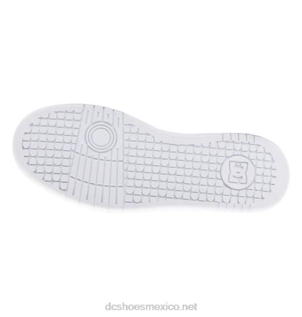 DC Shoes manteca 4 zapatos de plataforma para mujer VGJFD4488 blanco