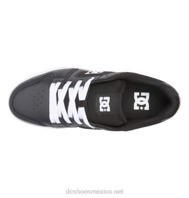 DC Shoes manteca 4 zapatos de plataforma para mujer VGJFD4489 blanco negro