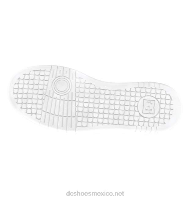 DC Shoes manteca 4 zapatos de plataforma para mujer VGJFD4489 blanco negro