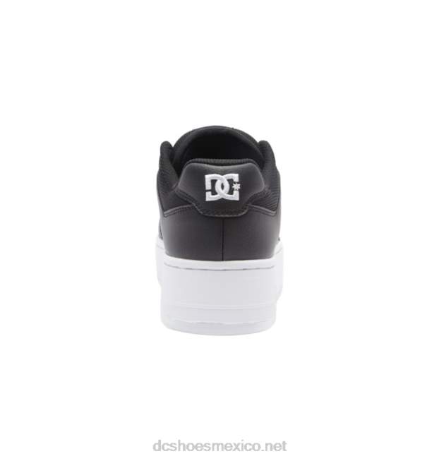 DC Shoes manteca 4 zapatos de plataforma para mujer VGJFD4489 blanco negro