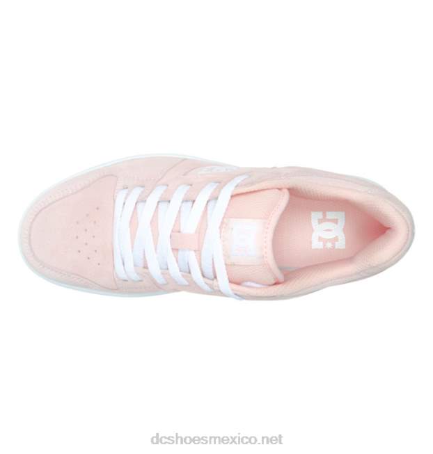 DC Shoes manteca 4 zapatos de plataforma para mujer VGJFD4496 Rosa claro