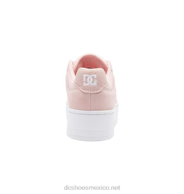 DC Shoes manteca 4 zapatos de plataforma para mujer VGJFD4496 Rosa claro