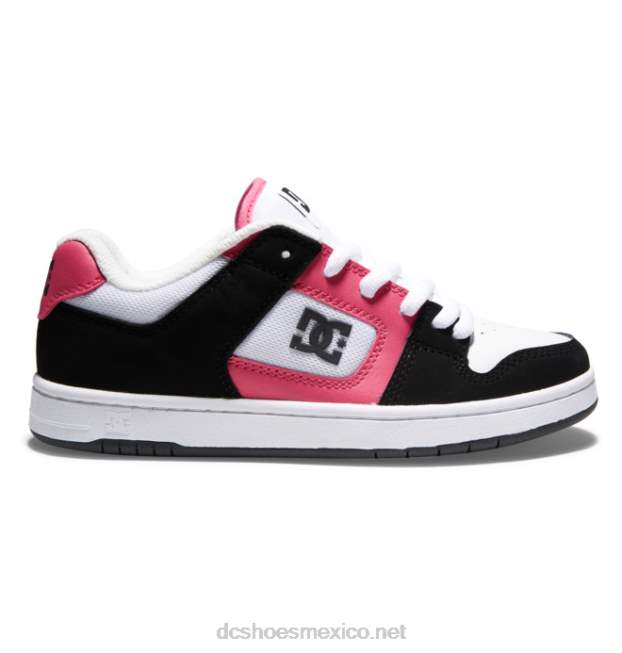DC Shoes zapatos manteca 4 mujer VGJFD4466 negro/rosa loco