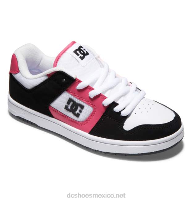 DC Shoes zapatos manteca 4 mujer VGJFD4466 negro/rosa loco