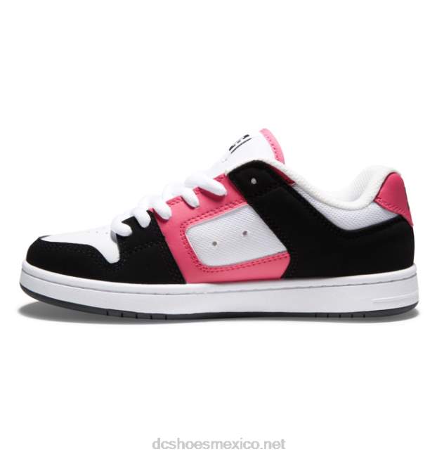 DC Shoes zapatos manteca 4 mujer VGJFD4466 negro/rosa loco