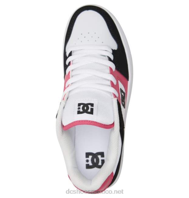 DC Shoes zapatos manteca 4 mujer VGJFD4466 negro/rosa loco
