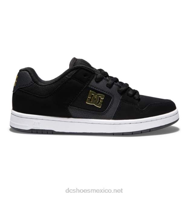 DC Shoes zapatos manteca 4 mujer VGJFD4498 oro negro