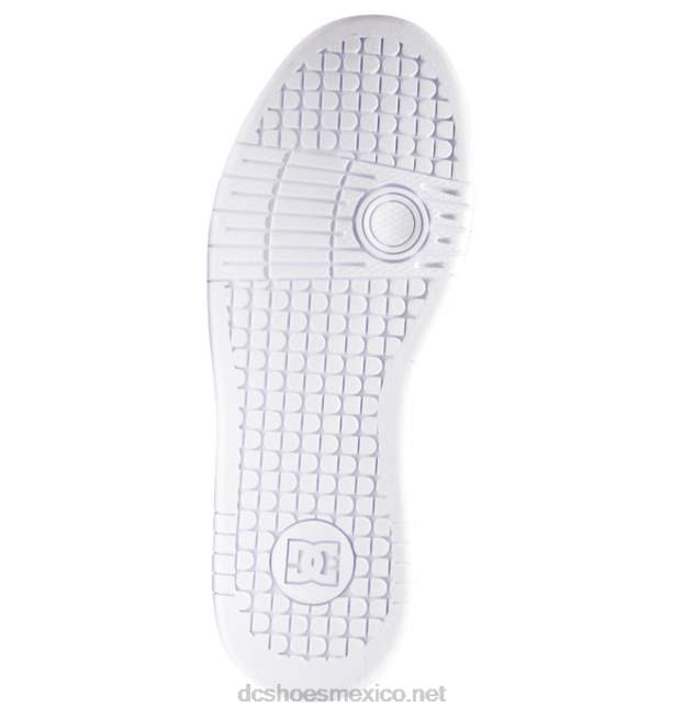 DC Shoes zapatos manteca 4 mujer VGJFD4499 resplandor blanco/azul