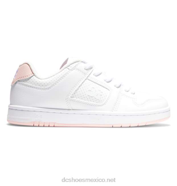 DC Shoes zapatos manteca 4 mujer VGJFD4503 blanco/rosa