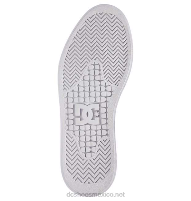 DC Shoes plataforma manual - zapatos de plataforma plana para mujeres VGJFD4473 blanco