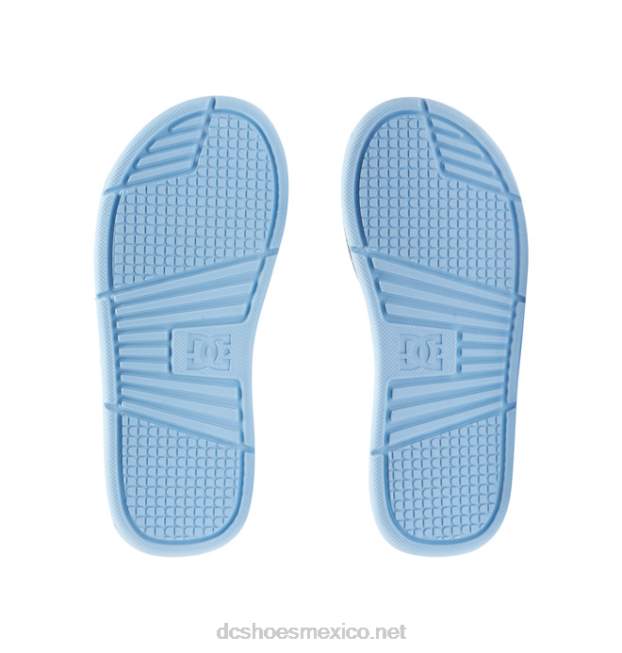 DC Shoes bolsa - sandalias para mujer VGJFD4490 gradiente de cono de nieve