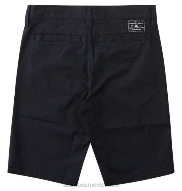 DC Shoes shorts chinos de corte holgado para niño VGJFD4517 negro