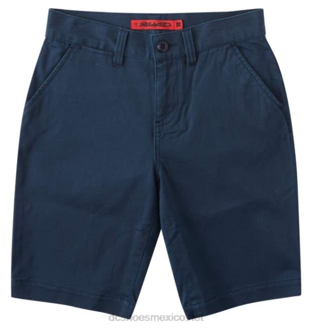 DC Shoes shorts chinos de corte holgado para niño VGJFD4519 chaqueta azul marino