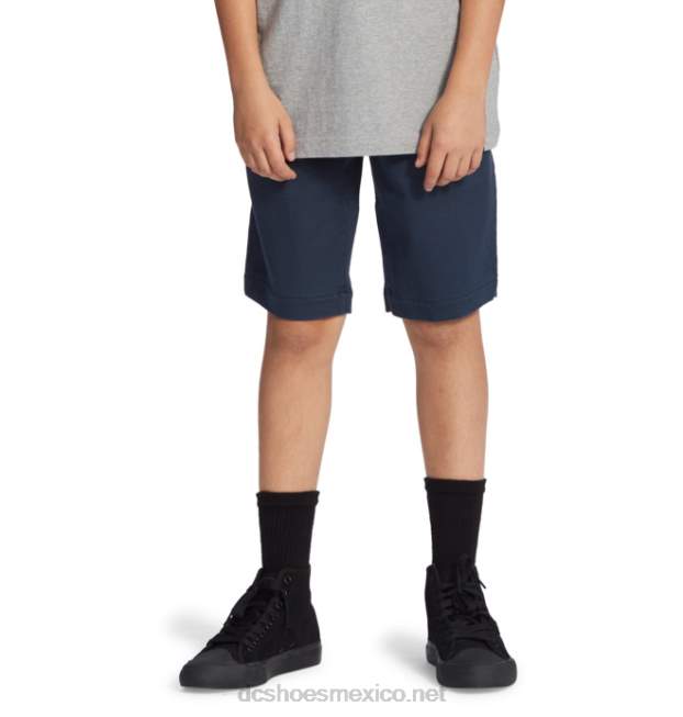 DC Shoes shorts chinos de corte holgado para niño VGJFD4519 chaqueta azul marino