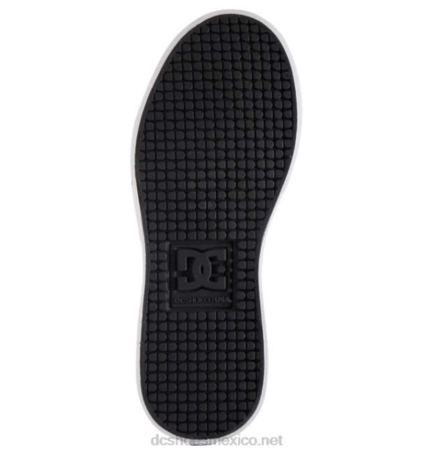 DC Shoes zapatos de caña media para niños kalis vulc mid VGJFD4516 blanco negro