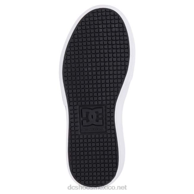DC Shoes zapatos kalis vulc para niños VGJFD4557 blanco negro