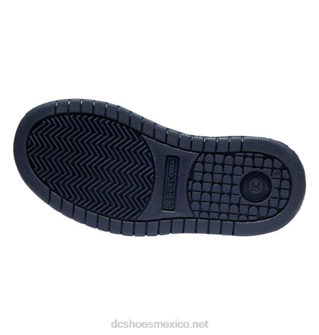 DC Shoes zapatos de salón para niños con graffik VGJFD4532 blanco/azul/verde