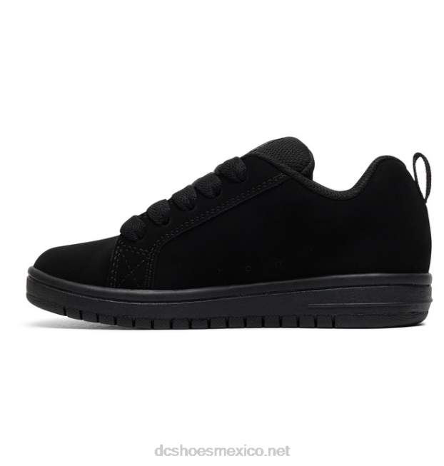 DC Shoes zapatos de salón para niños con graffik VGJFD4538 negro