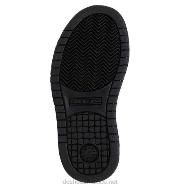 DC Shoes zapatos de salón para niños con graffik VGJFD4568 blanco negro
