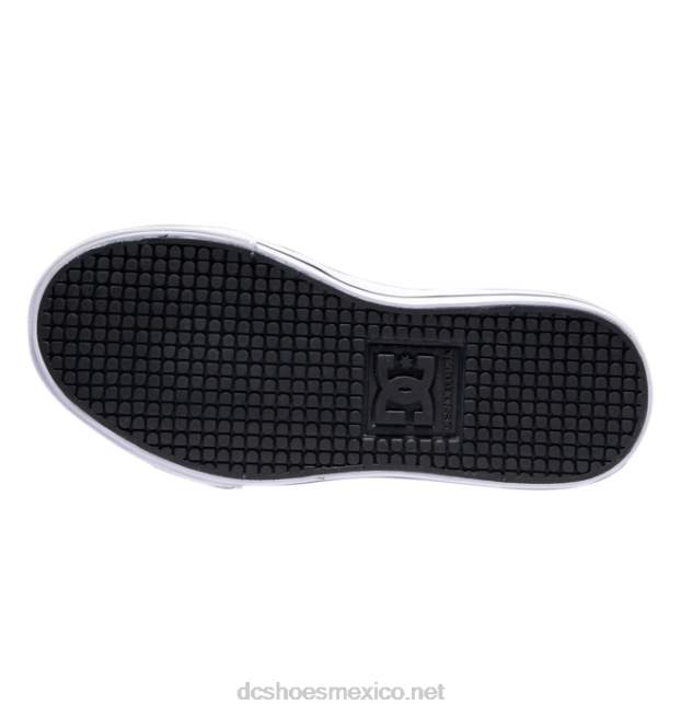 DC Shoes zapatos de caña media pure mid para niños VGJFD4549 negro/gris/blanco