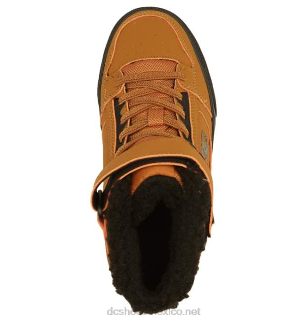 DC Shoes zapatos de invierno puros para niños VGJFD4510 trigo/negro