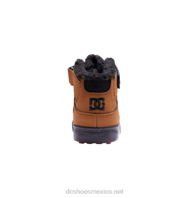 DC Shoes zapatos de invierno puros para niños VGJFD4510 trigo/negro