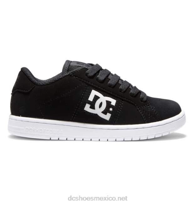 DC Shoes zapatos de delantero para niños VGJFD4514 blanco negro