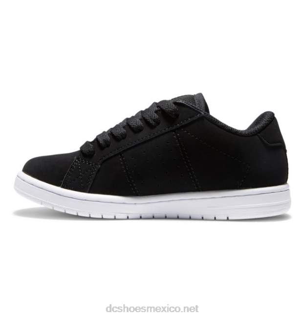 DC Shoes zapatos de delantero para niños VGJFD4514 blanco negro