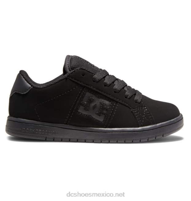 DC Shoes zapatos de delantero para niños VGJFD4518 negro