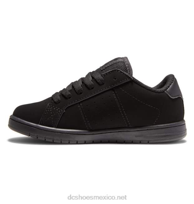 DC Shoes zapatos de delantero para niños VGJFD4518 negro