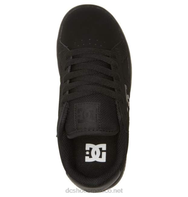 DC Shoes zapatos de delantero para niños VGJFD4518 negro