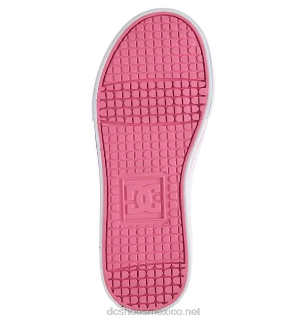 DC Shoes zapatos de lona chelsea para niños VGJFD4506 negro/rosa