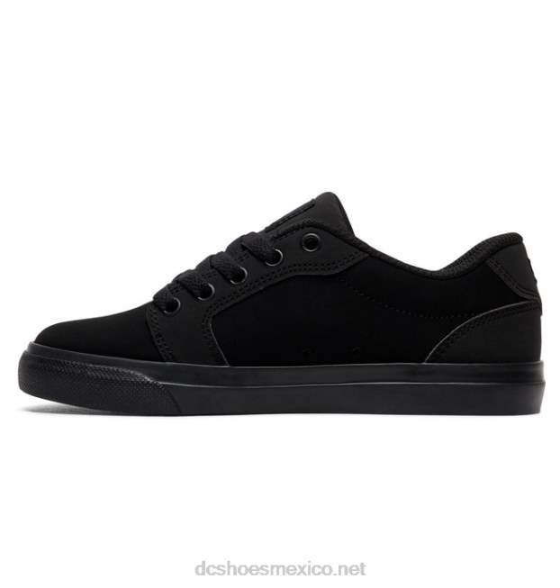 DC Shoes zapatos de yunque para niños VGJFD4565 negro