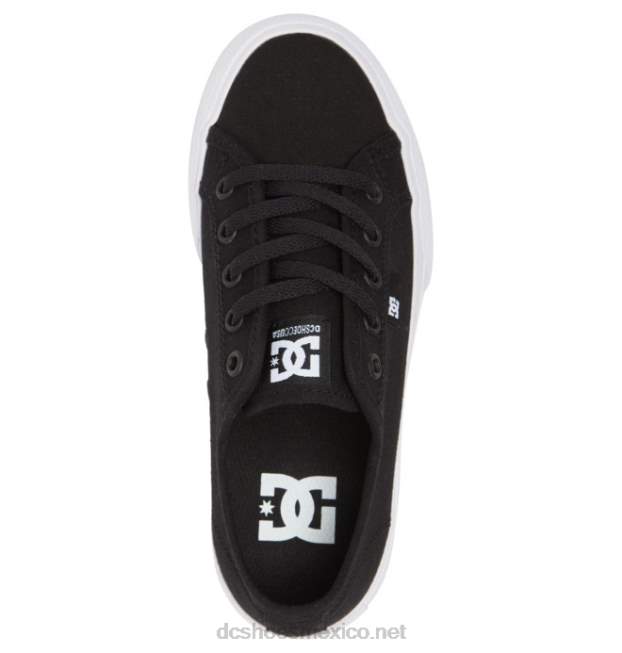 DC Shoes zapatos manuales para niños VGJFD4564 blanco negro
